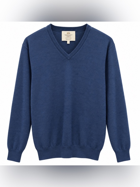 Hawes & Curtis Other - Hawes & Curtis Men’s L 100% Merino Wool V Neck Sweater Italy Preppy